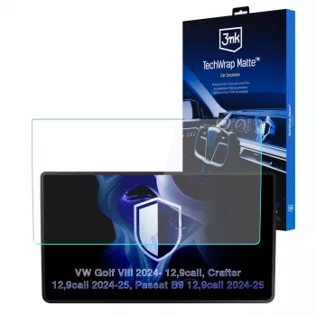 3MK PROTECTION TechWrap Matinė ekrano apsauga VW Golf VIII 2024- 12,9 inch centriniam ekranui