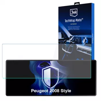 3MK PROTECTION Peugeot 2008 Style - 3mk TechWrap Matinis centrinio ekrano apsauginis stiklas