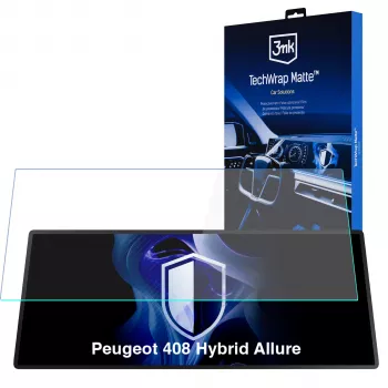 3MK PROTECTION Peugeot 408 Hybrid Allure - 3mk TechWrap matinis centrinio ekrano apsauginis stiklas