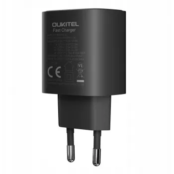 OUKITEL 45W USB-C PD Greitasis Įkroviklis EU Kištukas Juodas