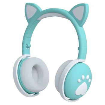 MOZOS KID DOG žalios vaikiškos ausinės