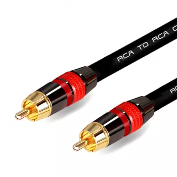 MOZOS Premium RCA į RCA žemų dažnių garsiakalbio kabelis 3m