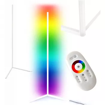 MOZOS LC-RGB LED kampinis toršeras baltas
