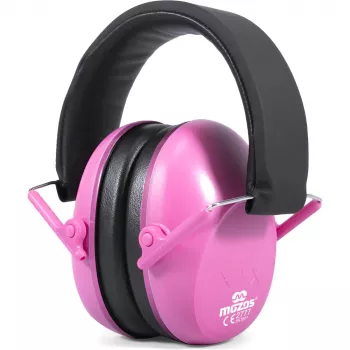 MOZOS KM-5 Pink vaikiškos klausos apsaugos ausinės