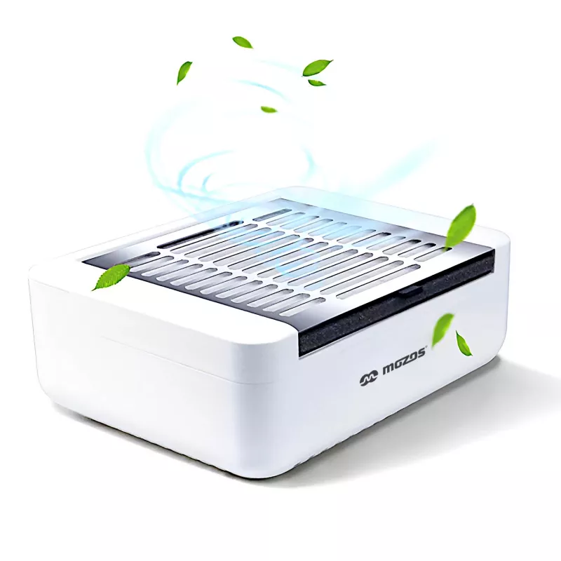 MOZOS LG608 nagų dulkių surinkėjas 40 W, baltas