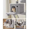 MOZOS Kitty Tree Didelis medinis katės namas aukštas 206 cm