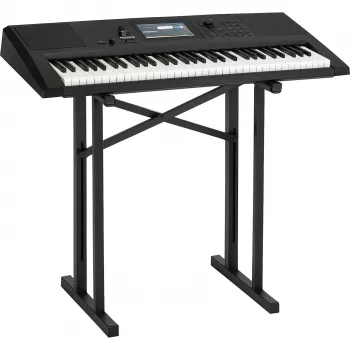 MOZOS KSX5 X-Type Keyboard Stovas Skaitmeniniam Pianinui, Sintezatoriui, Juodas
