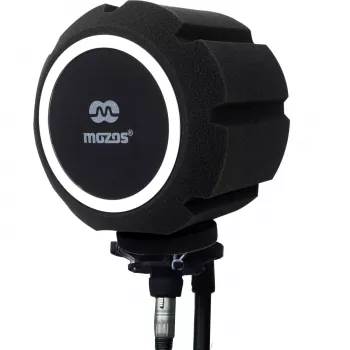 MOZOS PS-5 Sferinis putų pop filtras mikrofonui - Juoda