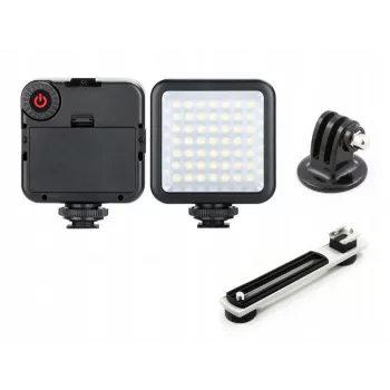 ULANZI W49 LED šviesa 49 fotoaparatui su bėgeliu