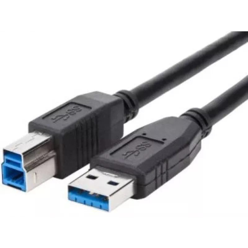 Brackton USB 3.0 laidas Type-A į Type-B 5Gbps 1m juodas