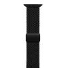 Crong Wave Band Pintas Dirželis, Skirtas Apple Watch 38/40/41/42 mm (Juodas)
