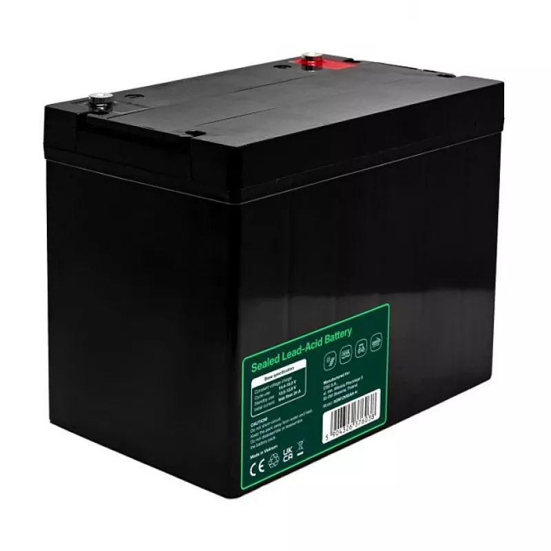 GREEN CELL Greencell AGM VRLA 12V 80Ah Priežiūros nereikalaujanti baterija UPS, svarstyklėms, kemperiui (260x168x216mm)