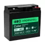 Greencell AGM VRLA 12V 18Ah Priežiūros nereikalaujanti baterija kasos aparatams, žaislams, kameroms (181x77x167mm)