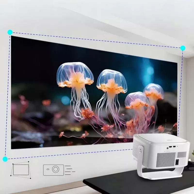 Zenwire PrimeView IMC460 Pro Mini Projektorius Nešiojamas Android 14 WiFi