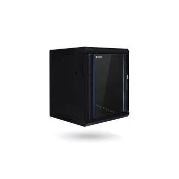 RACKTEL RL-4515WR 15U 600x450 Sieninis serverio spintas, nesurinktas, juodas