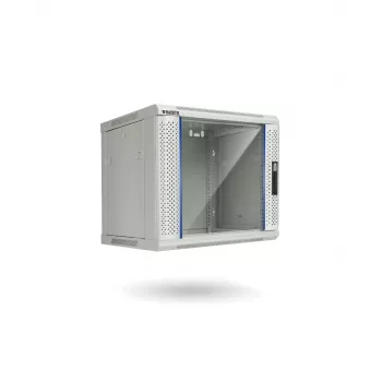 RACKTEL RL-6609WR-G 9U sieninis tinklo spintas 600x600mm, pilkas (RAL 7035)