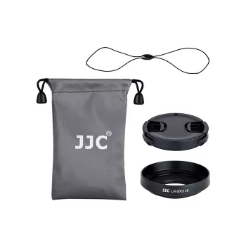 JJC 2-in-1 apsauginis rinkinys: objektyvo gaubtas + dangtelis, skirtas Canon G1X Mark III