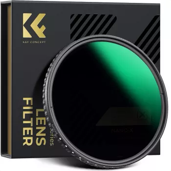 KF X Fader kintamo tankio ND filtras 40,5mm ND8-ND128 pilkas