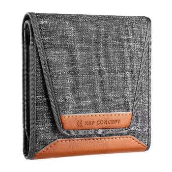 KF Filter Pouch, skirtas 3 filtrams 67mm 72mm 74mm 77mm 82mm Kf13.138
