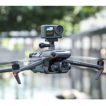 SUNNYLIFE Laikiklis fotoaparatui, skirtas GoPro / SJCAM / Xiaomi / Insta360 / Sony + 1/4 inch sriegis, tinka DJI Mavic 3 / 3 Pro / 3 Classic GZ580-GY