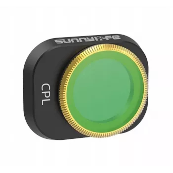SUNNYLIFE Circular Polarizer CPL filtras, skirtas DJI Mini 4 Pro dronui su apsauginiu dėklu N4P-F1724-C