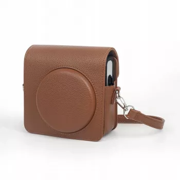 LOVEINSTANT Apsauginis dėklas, skirtas Fujifilm Instax Square SQ40 - Ruda