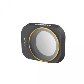 SUNNYLIFE UV MC filtras, skirtas DJI Mini 3 Pro dronui – ultravioletinis daugiasluoksnis lęšio apsauginis filtras