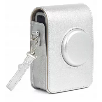 LOVEINSTANT Dėklas, skirtas Fujifilm Instax Mini Evo - sidabrinis