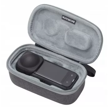 SUNNYLIFE Kieto korpuso apsauginis dėklas, skirtas Insta360 X4 - juodas