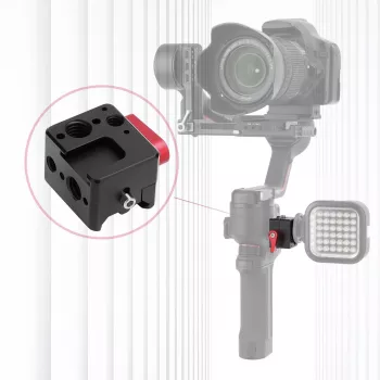 SUNNYLIFE Mount Adapter 1/4 inch 3/8 inch ISO, skirtas DJI Ronin RS3 / RS3 Pro / RS2 / RSC2