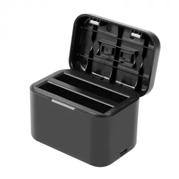 PULUZ USB dviejų baterijų įkroviklis, skirtas Insta360 X4 - PU999B