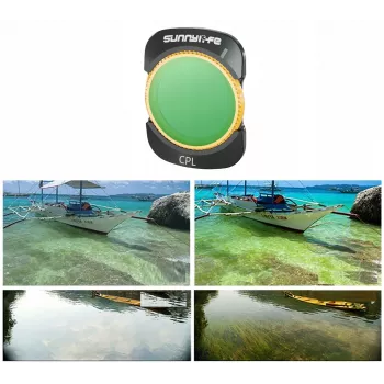 SUNNYLIFE Circular Polarizer CPL MC Multi-Coated Filter, skirtas DJI Osmo Pocket 3 OP3-FI854-C