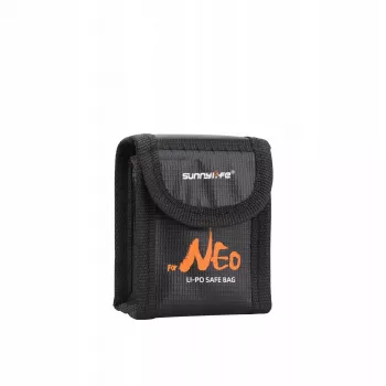 SUNNYLIFE ugniai atsparus dėklas 2 DJI Neo / Neo 2 baterijoms