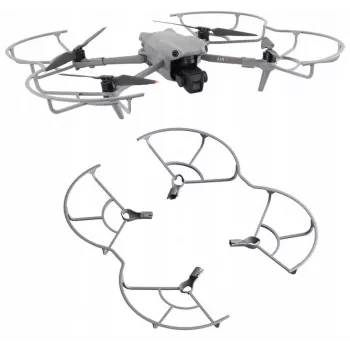 SUNNYLIFE Propeller Guard Protection Set, skirtas DJI Air 3 / Air 3S - 4 vienetų rinkinys, tamsiai pilka