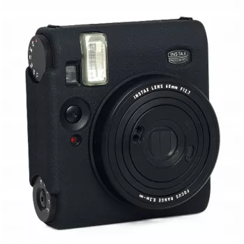LOVEINSTANT Silikoninis apsauginis dėklas Fujifilm Instax Mini 99 fotoaparatui - Juodas