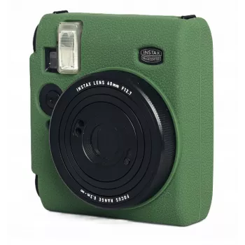 LOVEINSTANT Silikoninis apsauginis dėklas, skirtas Fujifilm Instax Mini 99 – žalias