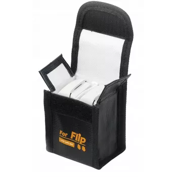 SUNNYLIFE Fireproof Battery Safety Bag, skirta DJI Flip dronui – talpina 2 baterijas – FP-DC955-2