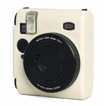 LOVEINSTANT Silikoninis apsauginis dėklas, skirtas Fujifilm Instax Mini 99 – baltas