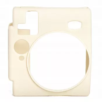 LOVEINSTANT Silikoninis apsauginis dėklas, skirtas Fujifilm Instax Mini 99 – baltas