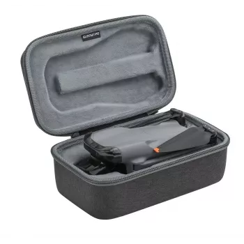 SUNNYLIFE Kieto korpuso nešiojimo dėklas, skirtas DJI Air 3 / Air 3S dronui, juodas