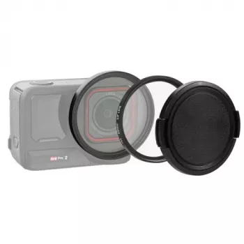PULUZ 3-in-1 UV filtro adapterio rinkinys 52 mm objektyvo dangtelis, skirtas Insta360 Ace Pro 2 / PU770B