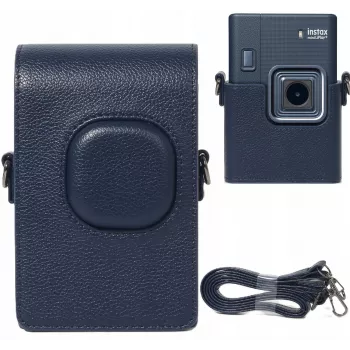 LOVEINSTANT apsauginis dėklas Fujifilm Instax Mini LiPlay+, tamsiai mėlynas