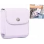 LOVEINSTANT Fotoalbumo dėklas, skirtas Fujifilm Instax Square ir Mini nuotraukoms – violetinis, 64 nuotraukos