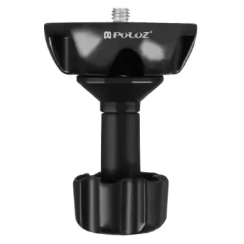 PULUZ 75mm Bowl Tripod Adapter su 1/4 colio ir 3/8 colio sriegiais, juodas (PU3503)