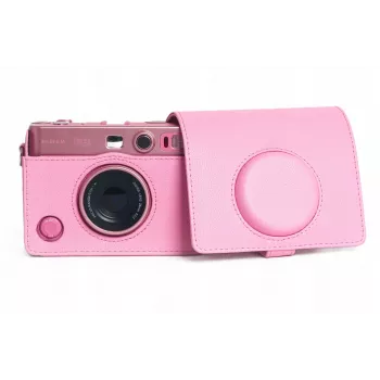 LOVEINSTANT Dėklas ir dėklas Fujifilm Instax Mini Evo, rožinis