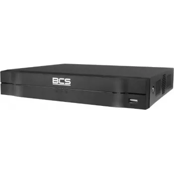 BCS 8 kanalų 4K PoE tinklo vaizdo registratorius NVR, 8 PoE prievadai, H.265+, 1 SATA HDD lizdas, BCS-L-NVR0801-4KE-8P(2L)