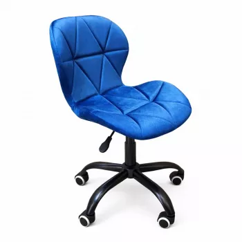 EXTRALINK biuro kėdė Velvet Blue
