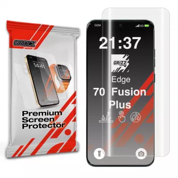 GrizzGlass Hydrogel Screen Protector, skirtas Motorola Edge 70 Fusion Plus