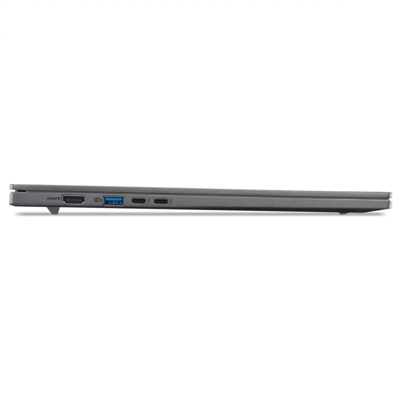 Acer Aspire 16 AI A16-I71M-96Q0 Copilot+ PC nešiojamas kompiuteris, 16 colių WUXGA OLED 120Hz, Intel Core Ultra 9 386H, 16GB LPDDR5x, 512GB SSD, Windows 11 Home, vokiška QWERTZ klaviatūra