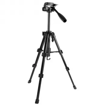 Levenhuk Level Base TR30 Grindinis trikojis su 3 krypčių pasukama galvute, aliumininėmis kojomis, maksimali apkrova 3 kg, aukštis 490-1350 mm
